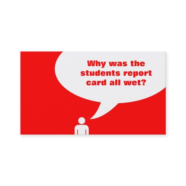 student joke (color customizable)