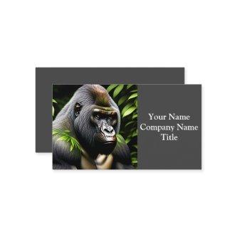 Stunning Silver Back Gorilla - Jungle King