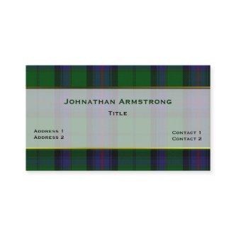 Stylish Armstrong Clan Plaid Custom