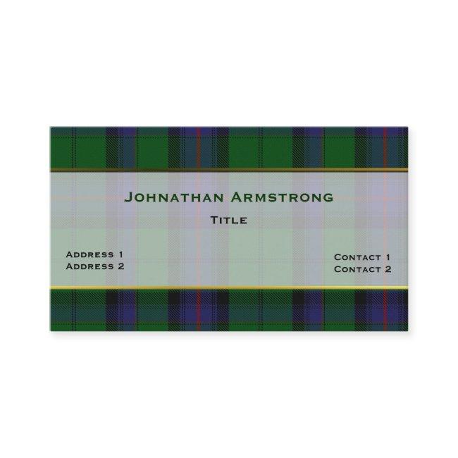Stylish Armstrong Clan Plaid Custom