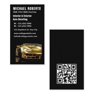 Stylish Black and Golden Automotive