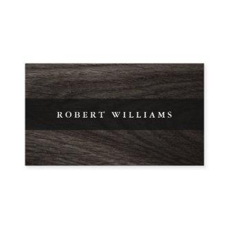 Stylish black wood elegant professional