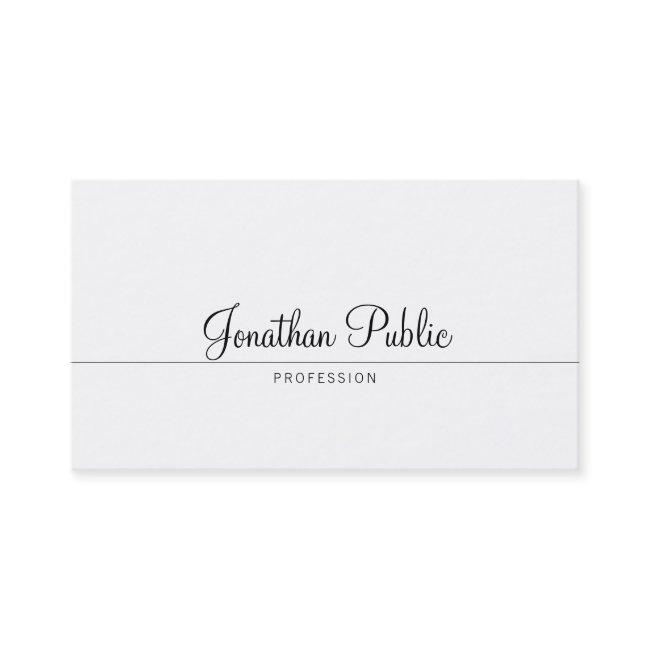 Stylish Calligraphy Script Trendy Minimalistic