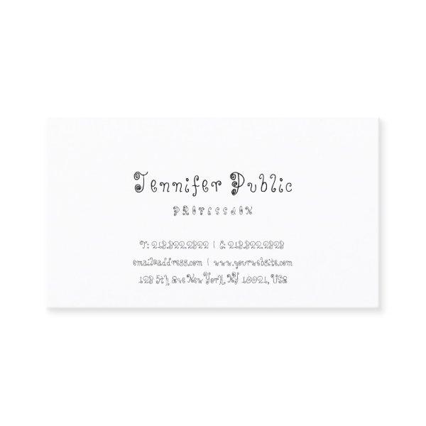 Stylish Calligraphy Text Modern Minimalist Design