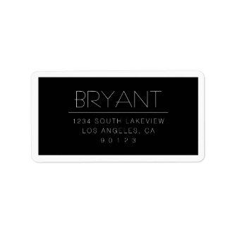 Stylish Changeable Text w/Border Label