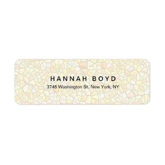 Stylish Creative Stone Design Modern Professional Label
