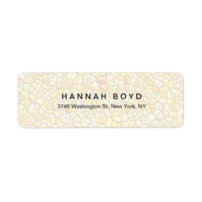 Stylish Creative Stone Design Modern Professional Label
