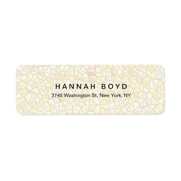 Stylish Creative Stone Design Modern Professional Label