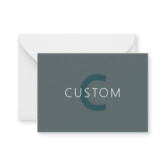 Stylish Customizable Monogram Template