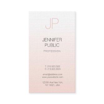Stylish Design Minimalist Monogram Plain Luxury