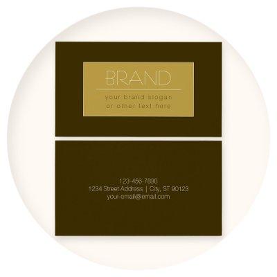 Stylish Editable Text Template | Vintage Gold