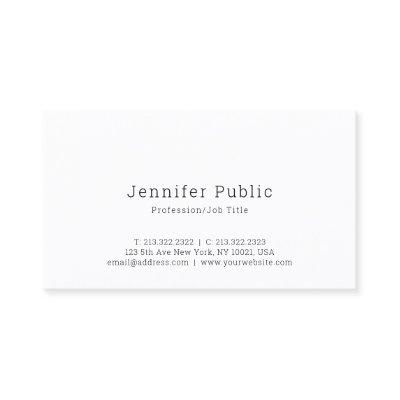 Stylish Elegant Minimalist Template Professional