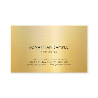 Stylish Gold Design Modern Template Professional
