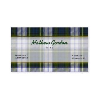 Stylish Gordon Dress Plaid Custom