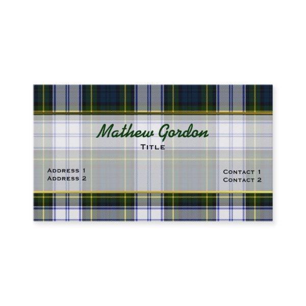 Stylish Gordon Dress Plaid Custom
