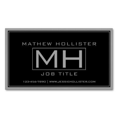 Stylish Handsome Grey & Black Professional  Magnet
