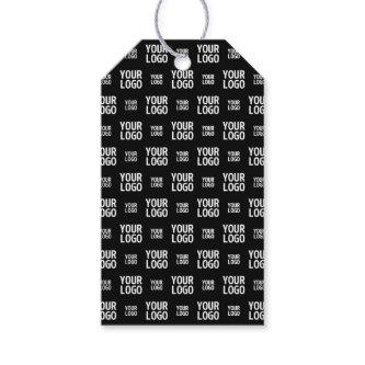 Stylish Image, Design or Business Logo Pattern  Gift Tags