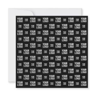 Stylish Image, Design or Business Logo Pattern  Note Card