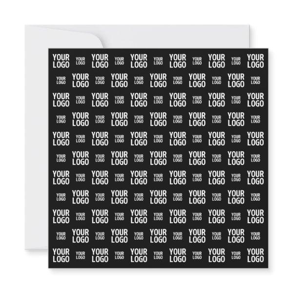 Stylish Image, Design or Business Logo Pattern  Note Card