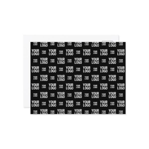 Stylish Image, Design or Business Logo Pattern  Postcard