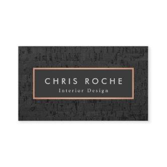 Stylish Interior Designer Copper Frame Cork Board