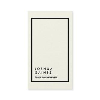 Stylish ivory color plain elegant manager