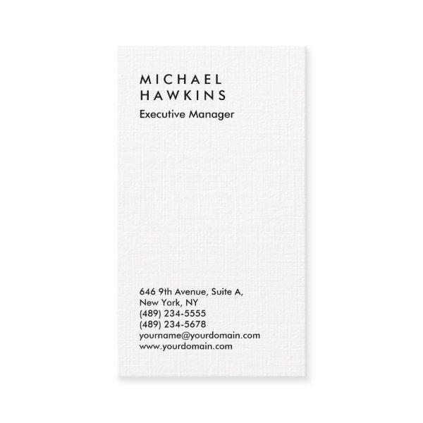 Stylish linen professional plain manager