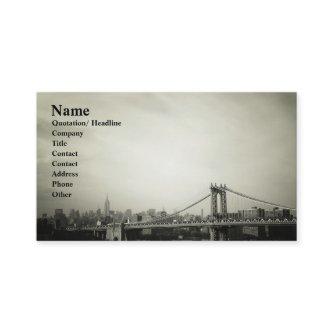 Stylish Manhattan Bridge Architectural