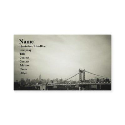 Stylish Manhattan Bridge Architectural