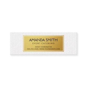 Stylish Metallic Gold with Subtle Wavy Pattern Mini
