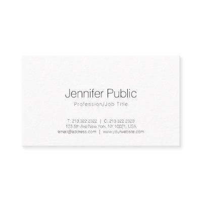 Stylish Minimalist Design Modern Professional