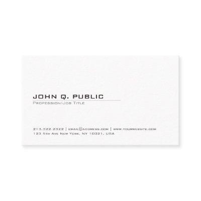 Stylish Minimalist Modern Smart Plain Matte