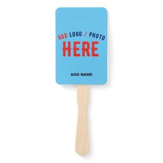STYLISH MODERN CUSTOM SWAG SKY BLUE VERIFIED BRAND HAND FAN