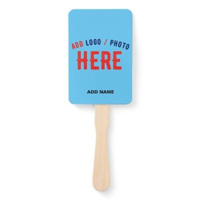 STYLISH MODERN CUSTOM SWAG SKY BLUE VERIFIED BRAND HAND FAN