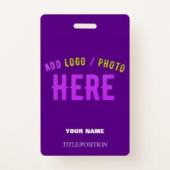 STYLISH MODERN CUSTOMIZABLE INDIGO VERIFIED BRAND BADGE