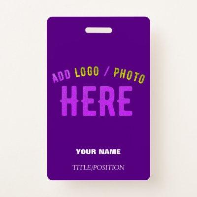 STYLISH MODERN CUSTOMIZABLE INDIGO VERIFIED BRAND BADGE