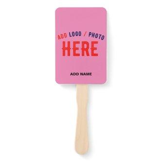 STYLISH MODERN CUSTOMIZABLE PINK VERIFIED BRANDED HAND FAN