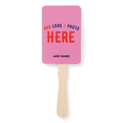 STYLISH MODERN CUSTOMIZABLE PINK VERIFIED BRANDED HAND FAN