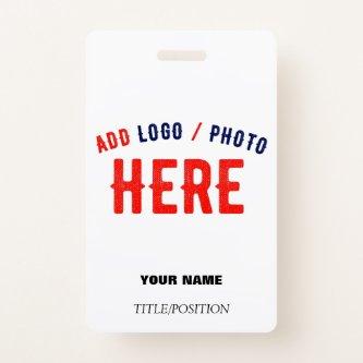 STYLISH MODERN CUSTOMIZABLE WHITE VERIFIED BRANDED BADGE