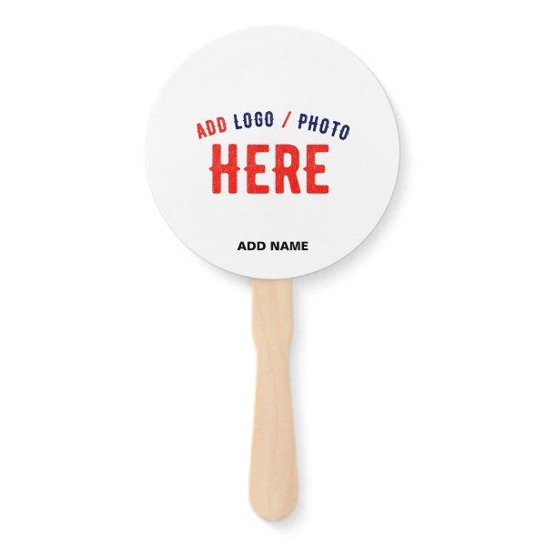 STYLISH MODERN CUSTOMIZABLE WHITE VERIFIED BRANDED HAND FAN