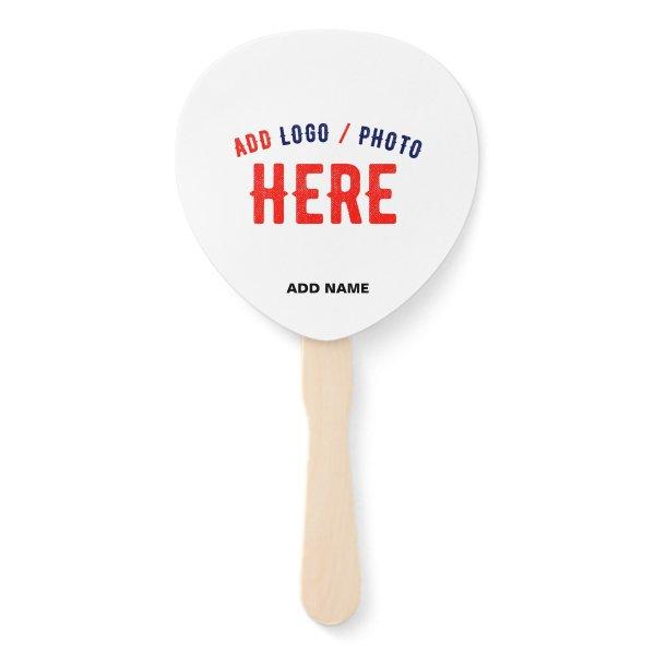 STYLISH MODERN CUSTOMIZABLE WHITE VERIFIED BRANDED HAND FAN