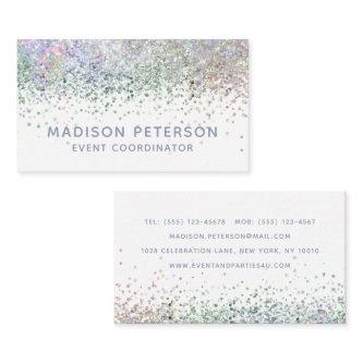 Stylish Modern Glitter Event Coordinator Planner