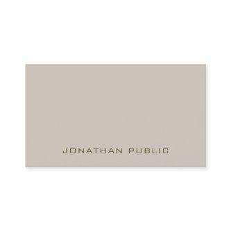 Stylish Modern Minimalist Design Elegant Plain