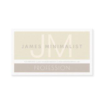 Stylish Modern Minimalist | Taupe Earth-tones