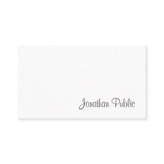 Stylish Modern Script Professional Smart Chic