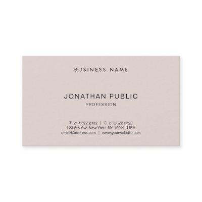 Stylish Modern Sleek Design Professional Trendy