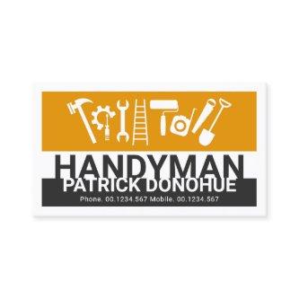 Stylish Name Handyman Signage Master Builder