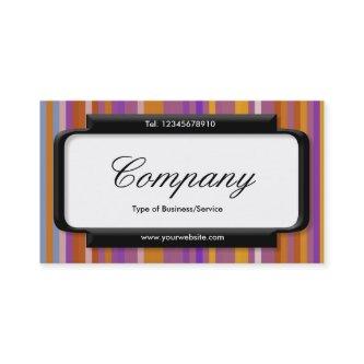Stylish Panel (Script font) - Stripes 03