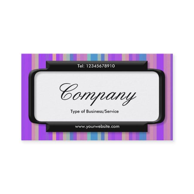Stylish Panel (Script font) - Stripes 06