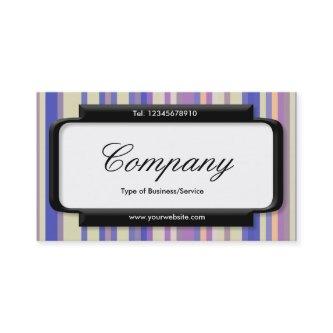 Stylish Panel (Script font) - Stripes 08